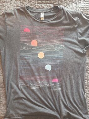 Tultex Heather Gray Crewneck Tee